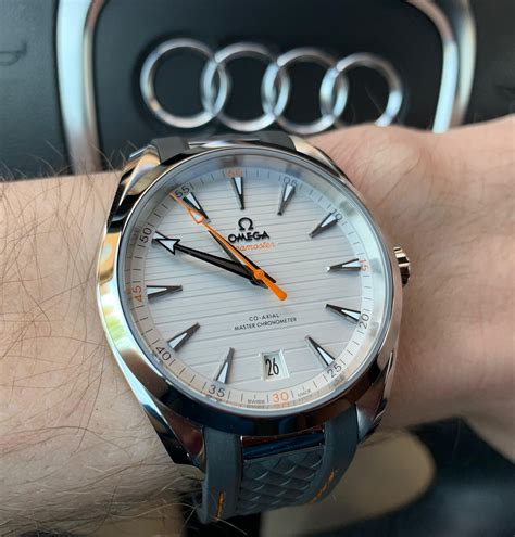 omega seamaster aqua terr|omega aqua terra 150m thickness.